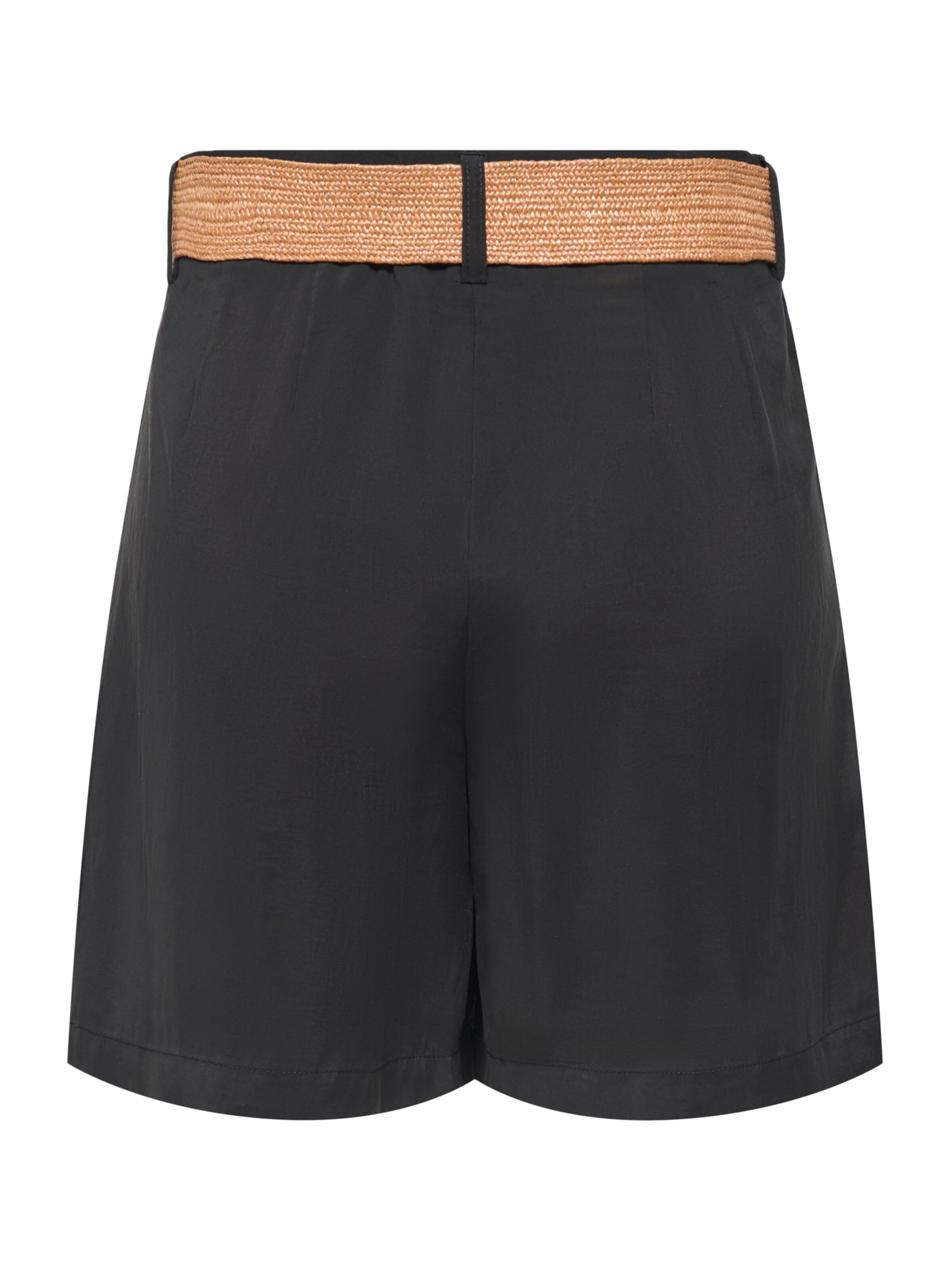 ONLY Voľný strih Plisované nohavice 'ONLIBIZA' - Čierna