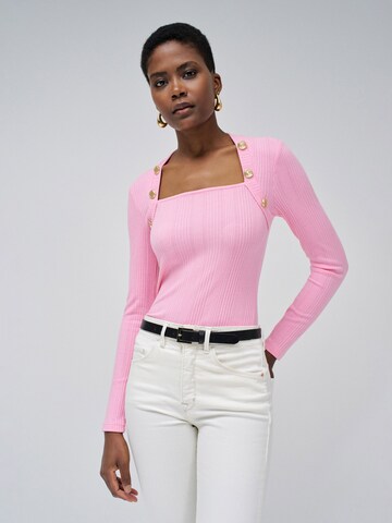 Salsa Jeans Pullover in Pink: Vorderseite