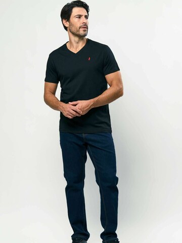 MCS Klasický střih Košile ' MCTexacana ' – černá