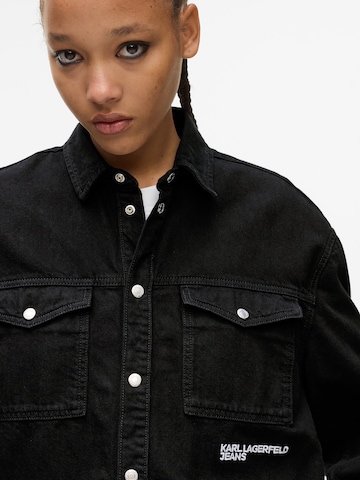 KARL LAGERFELD JEANS Tussenjas in Zwart