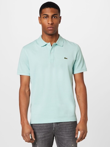 LACOSTE Slim fit Shirt in Green: front