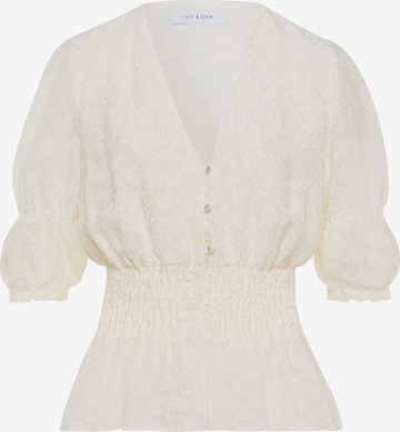 IVY OAK Blouse in White: front