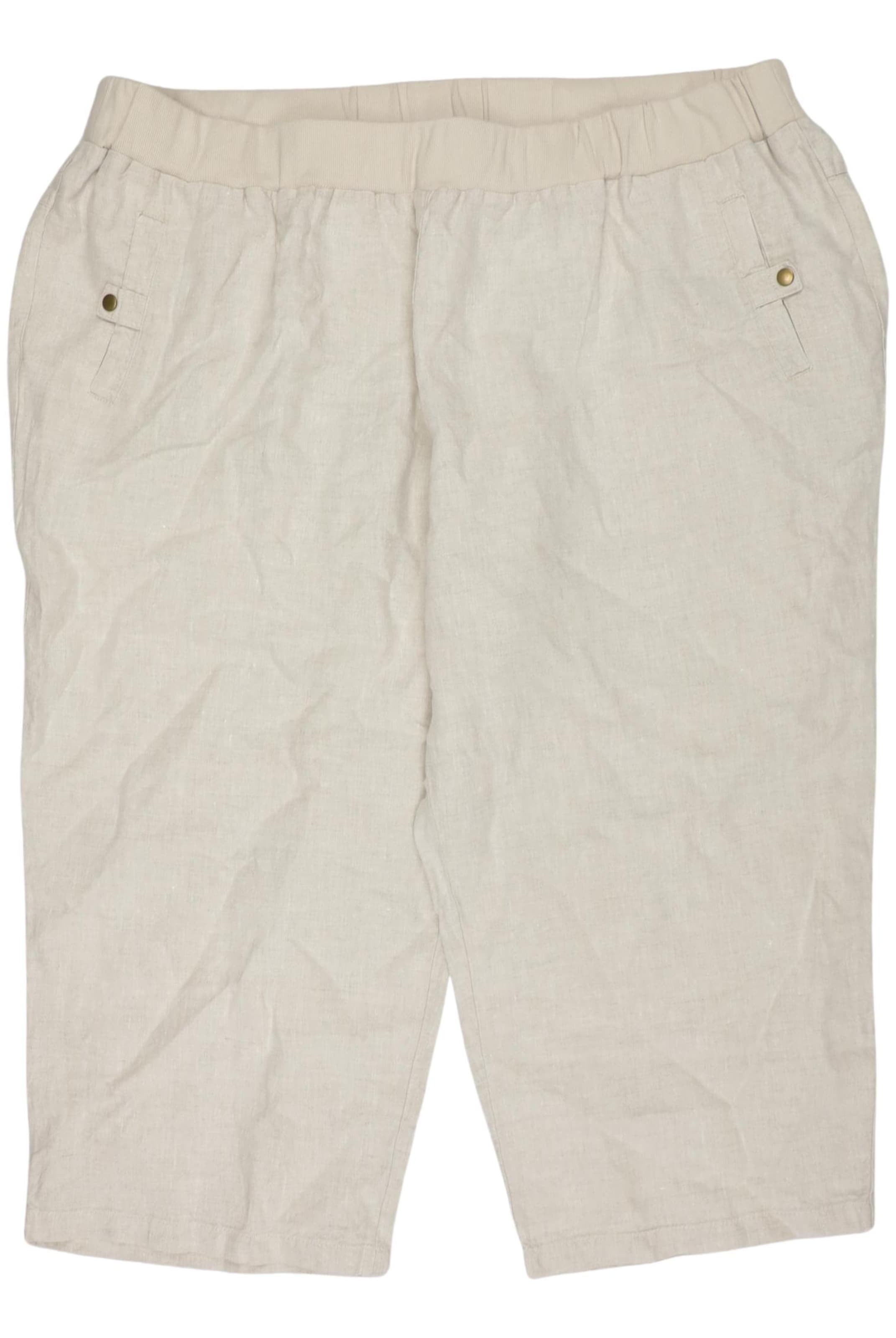 Ulla Popken Stoffhose 8XL in Beige: Vorderseite