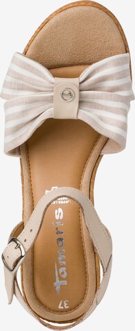 TAMARIS Sandals in Beige