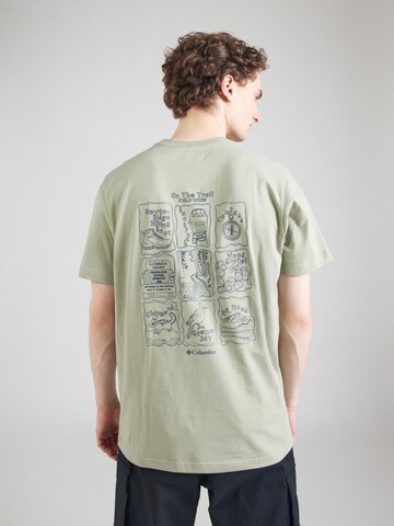 COLUMBIA Funktionsshirt 'Kettle River' in Grün: Vorderseite