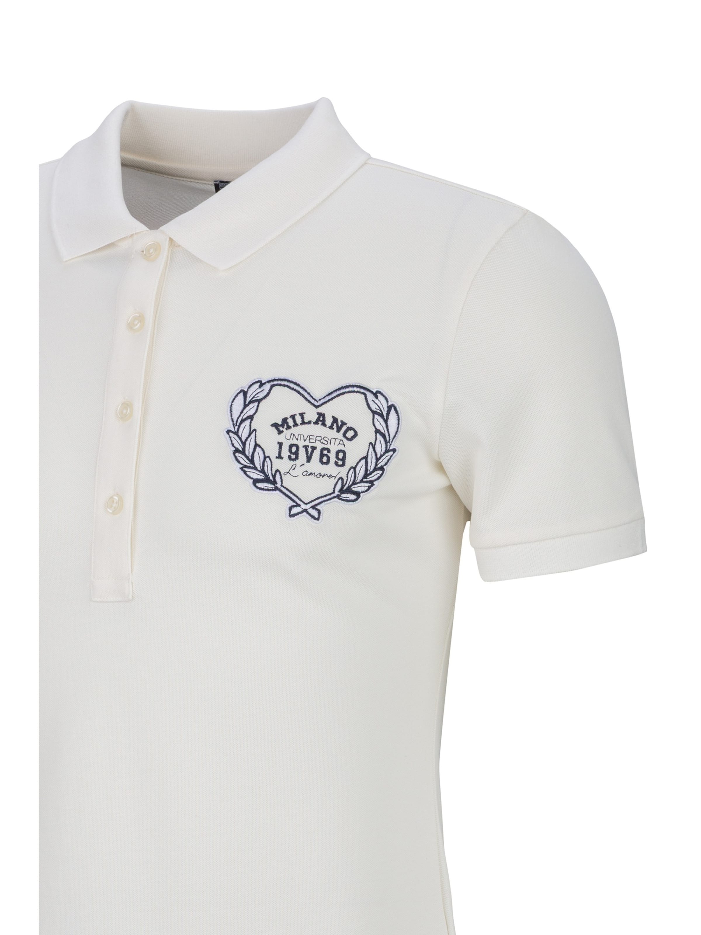 19V69 ITALIA Shirt 'Bibi' in White