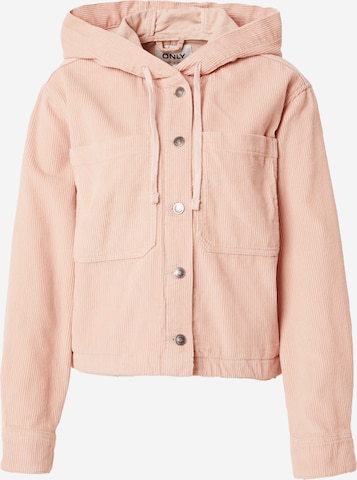 Veste mi-saison 'MARTA' ONLY en rose : devant