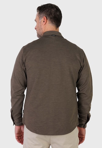 T-Shirt 'Peter Maffein' Kleinigkeit en marron