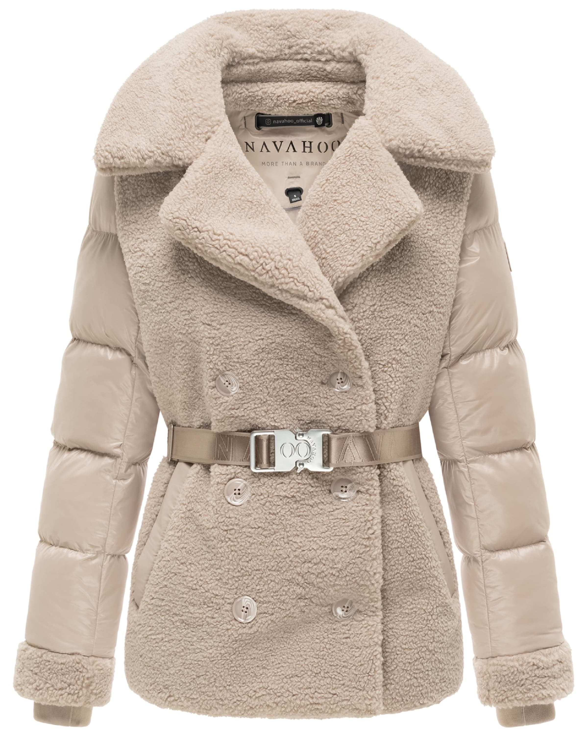 Giacca invernale 'Kuschelhäschen 14' di NAVAHOO in beige