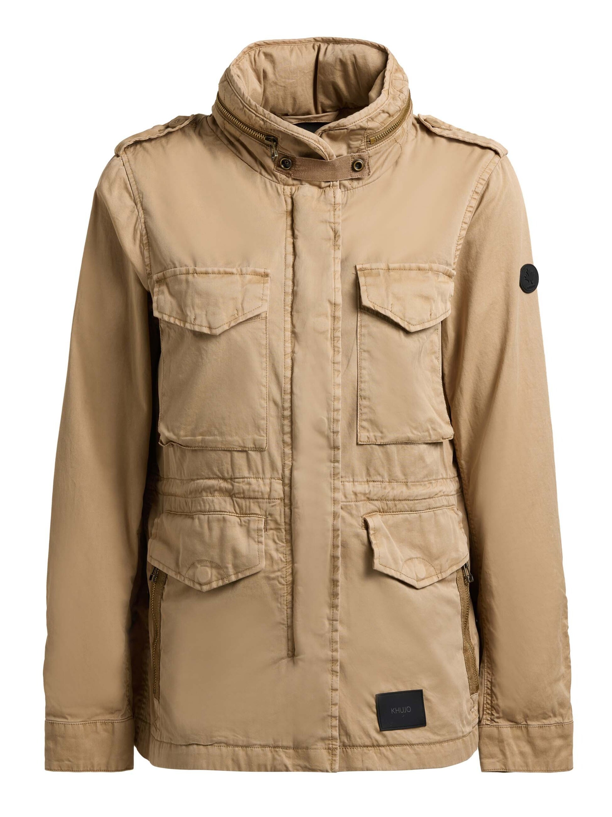 khujo Between-season jacket 'Nori' in Beige: front