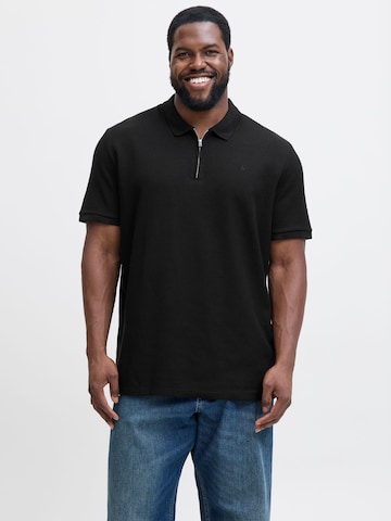 Jack & Jones Plus Shirt 'JJEAustin' in Black: front