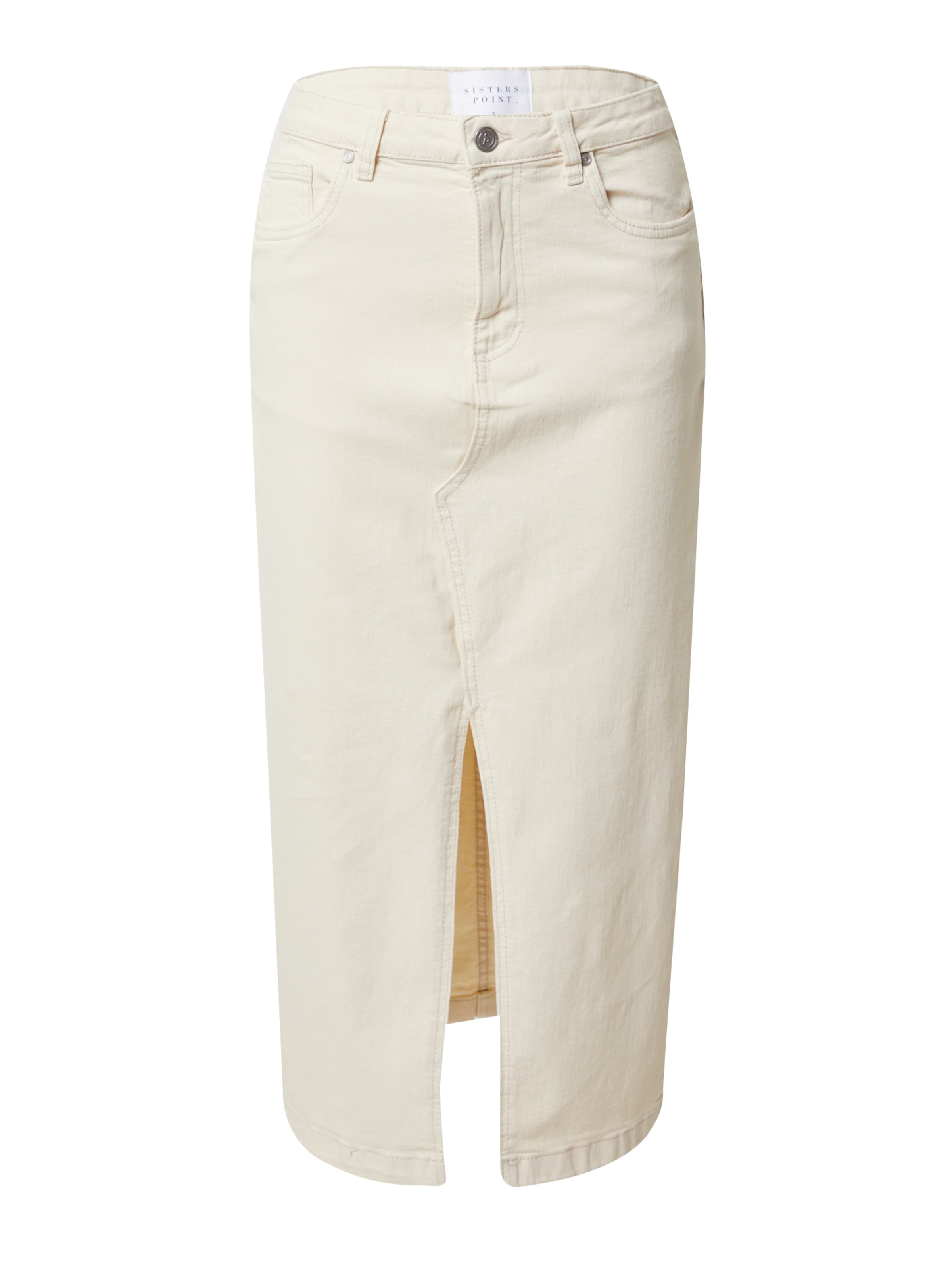 SISTERS POINT Skirt 'OLIA' in White: front