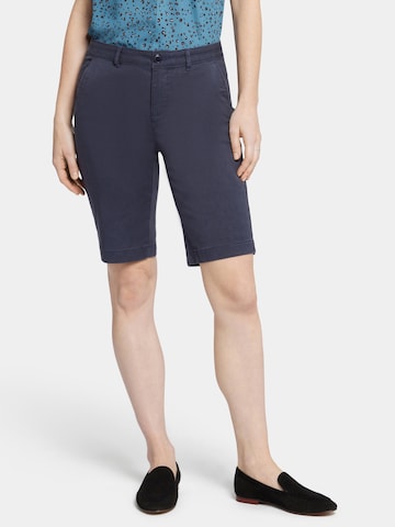 NYDJ Regular Broek 'Bermuda' in Blauw: voorkant