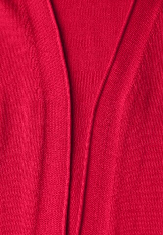 CECIL Offener Basic Cardigan in Rot
