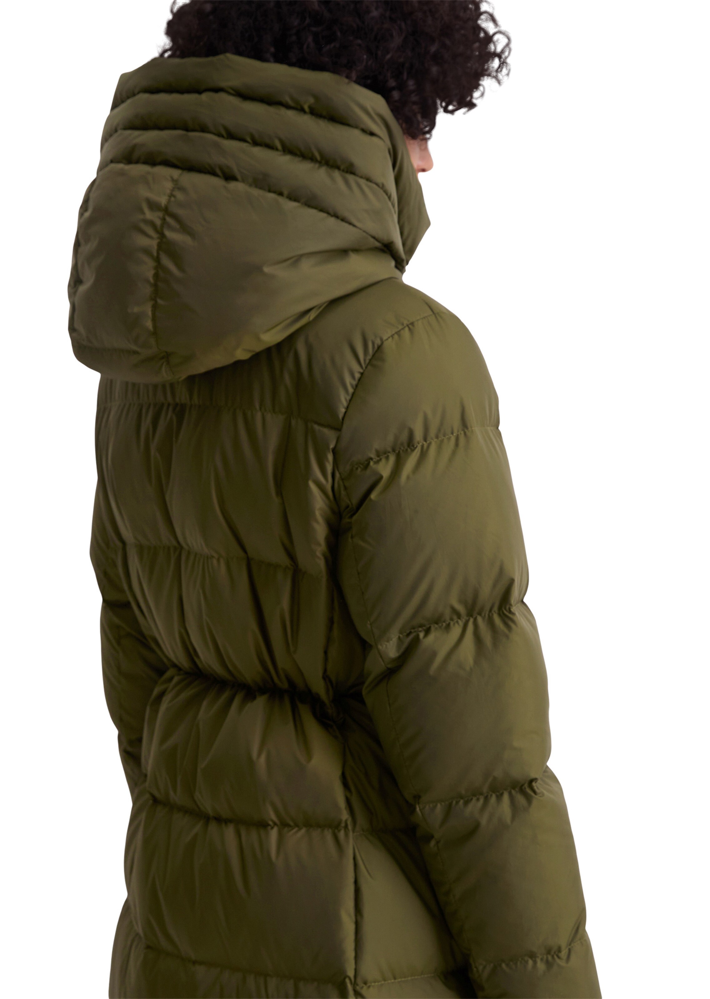 Marc O'Polo Between-Seasons Coat in Green