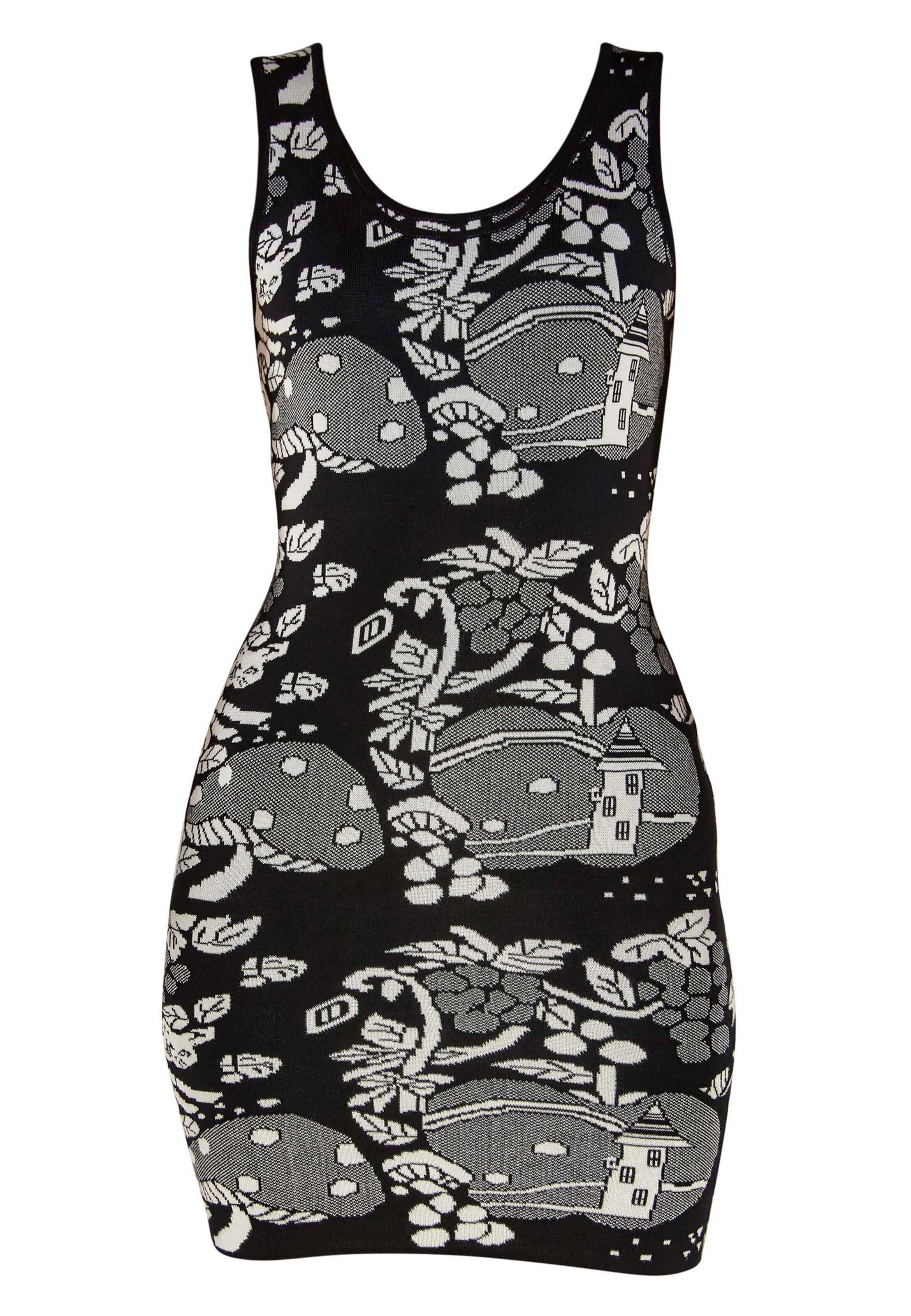 TOOche Knit dress 'Alice' in Black: front