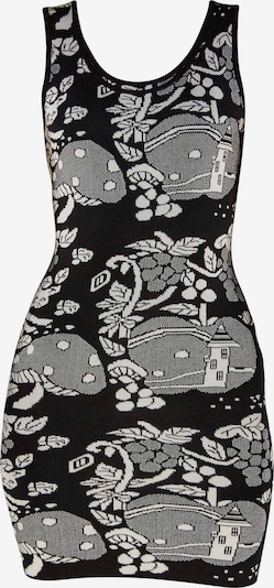 TOOche Strickkleid 'Alice' in schwarz / weiß, Produktansicht