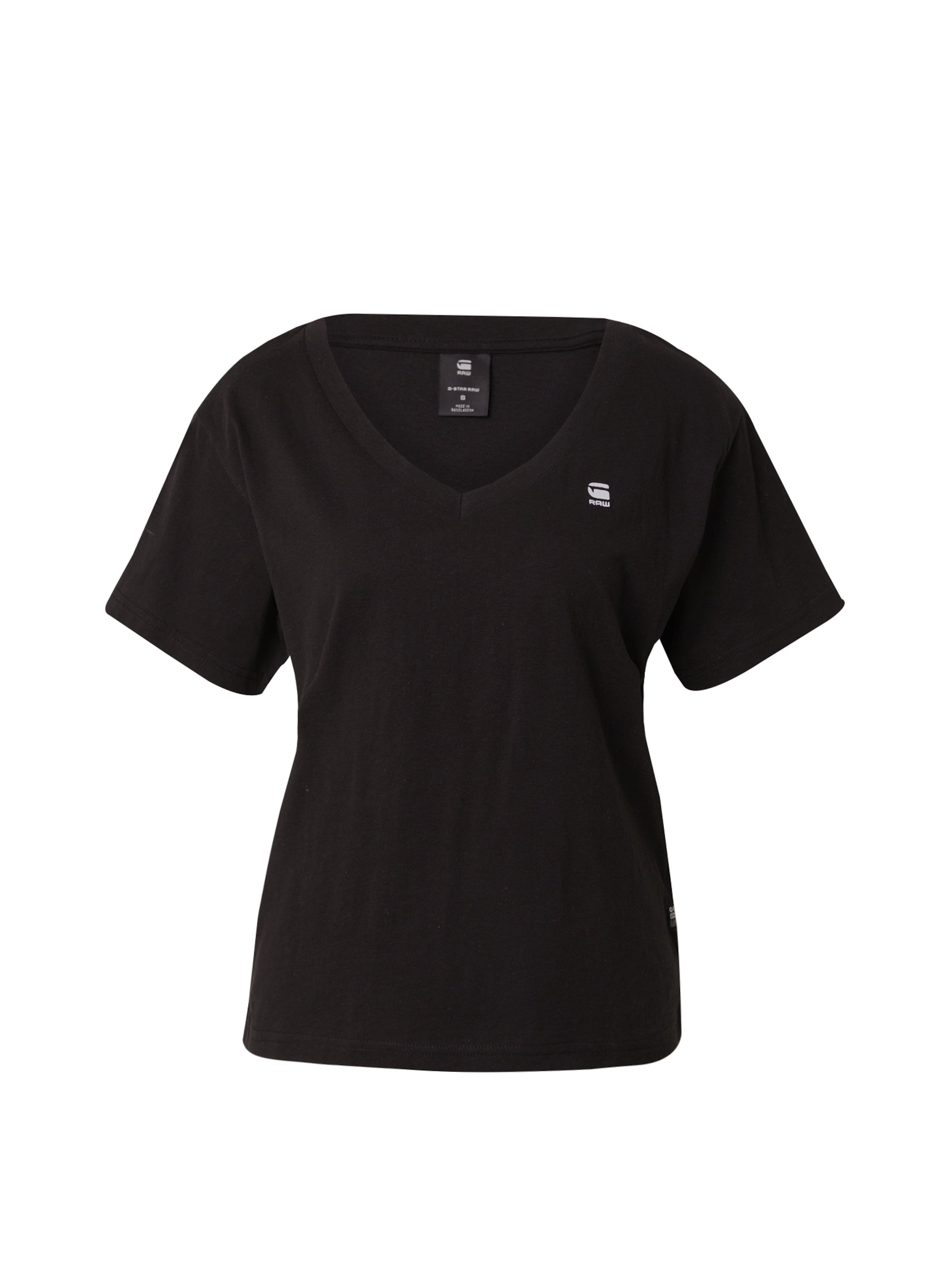 G-STAR Tričko – černá: přední strana