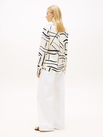 TOMMY HILFIGER Bluse in Weiß