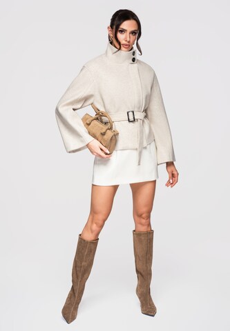 Veste mi-saison 'OW-JANP-0130' Ombre en beige