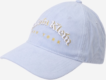 Casquette Calvin Klein en violet : devant