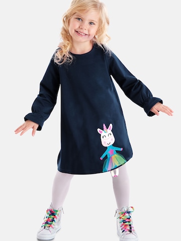Denokids Kleid in Blau: Vorderseite