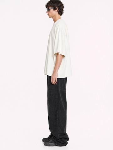 mysimplicated Oversized tričko 'Worldwide Ivory' – béžová