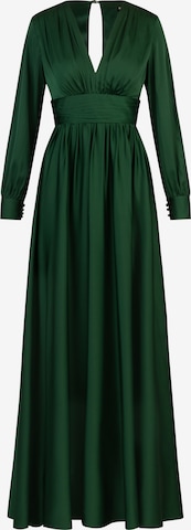 Robe de soirée Kraimod en vert : devant