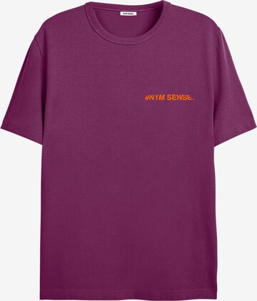 T-Shirt 'Sense Anatomy 2' 9N1M SENSE en violet : devant