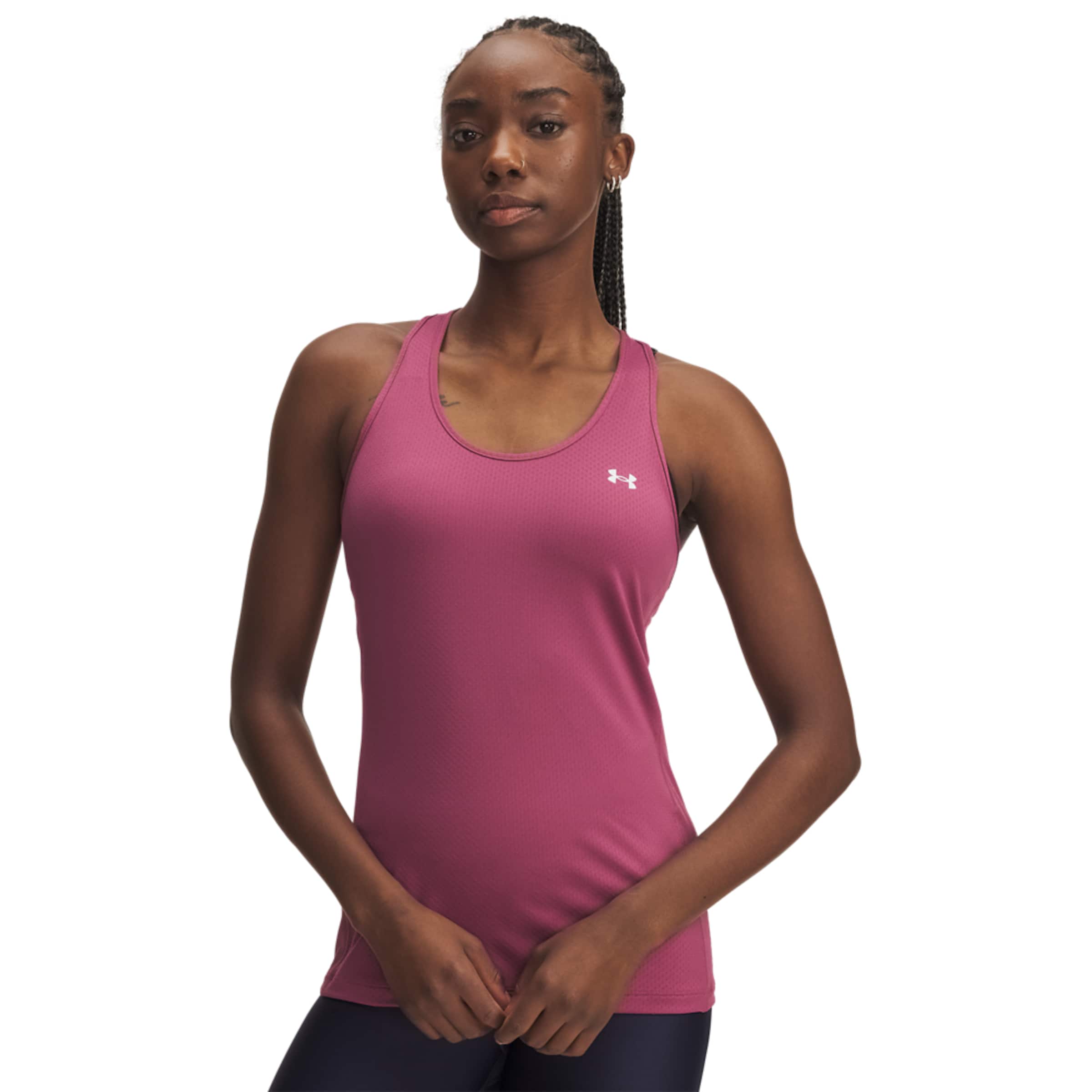 UNDER ARMOUR Sporttop in Pink: Vorderseite