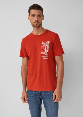 T-Shirt s.Oliver en rouge : devant