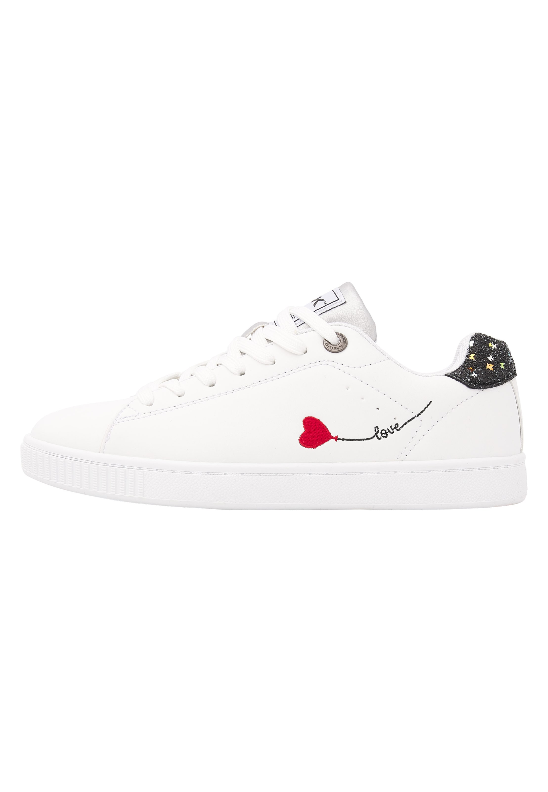 BRITISH KNIGHTS Sneaker low 'MIST' i hvid: forside