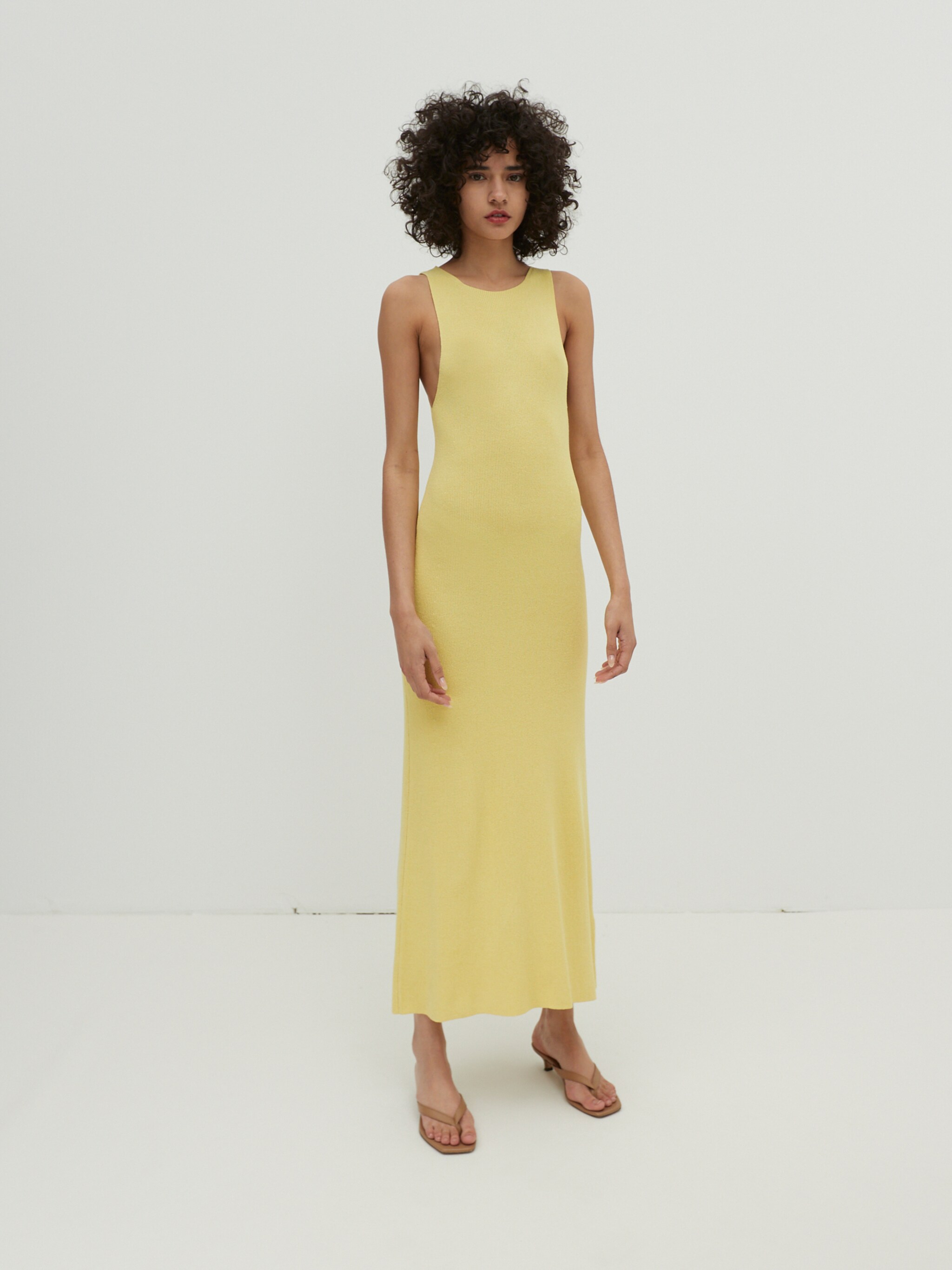 EDITED Produkte Kleid 'Leila' gelb