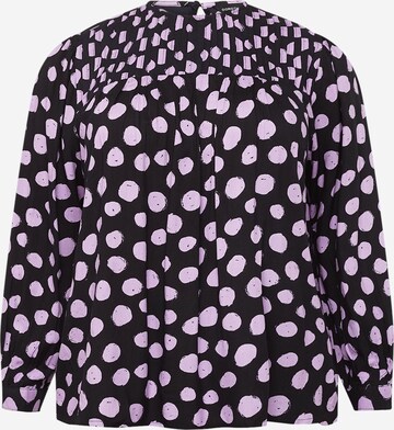 Dorothy Perkins Curve Bluse in Schwarz: predná strana