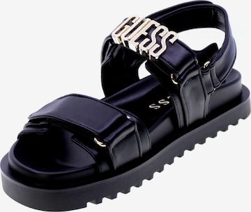 juoda GUESS Sandalai: priekis