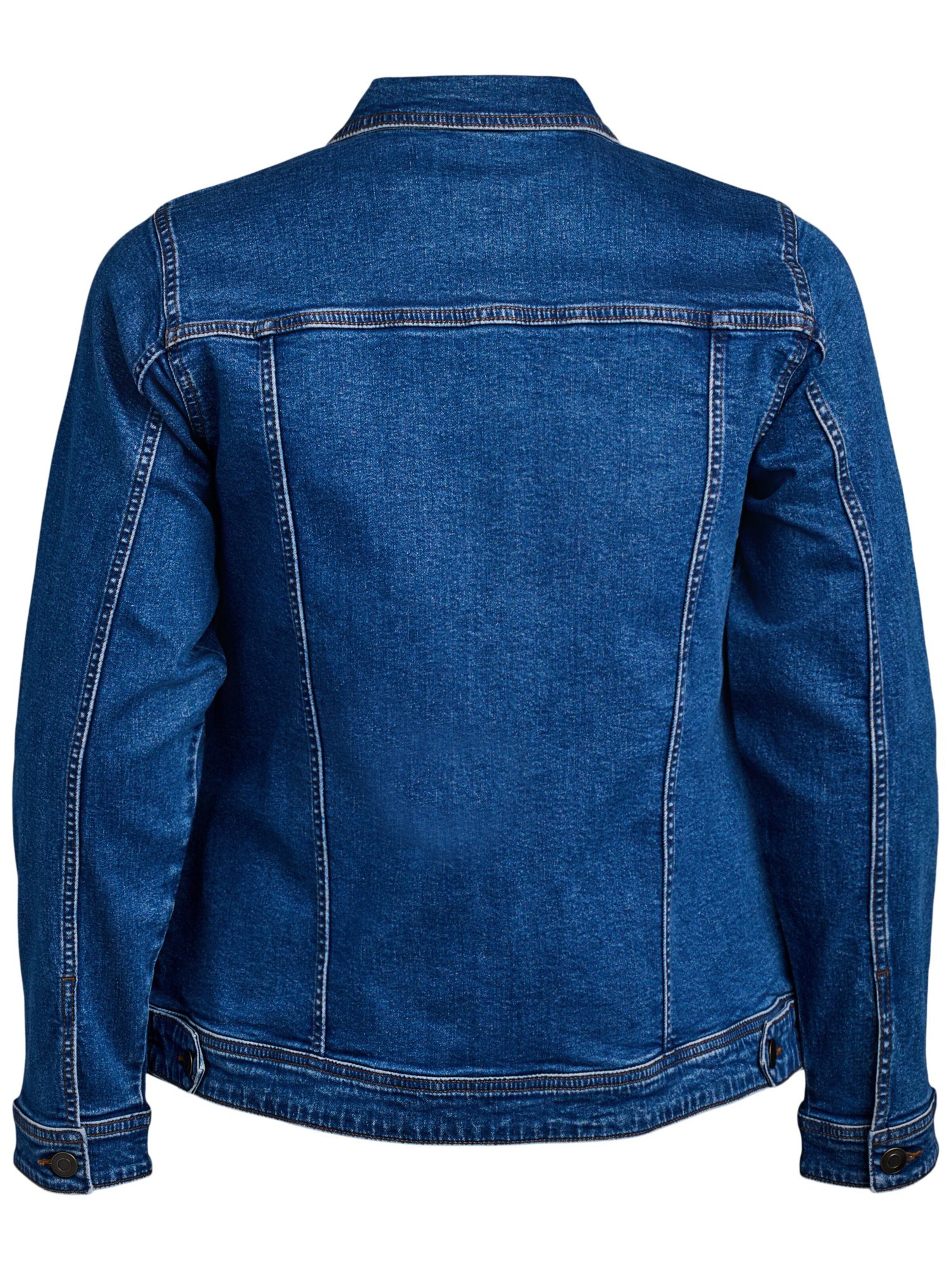 Veste mi-saison 'Jalli' Zizzi en bleu