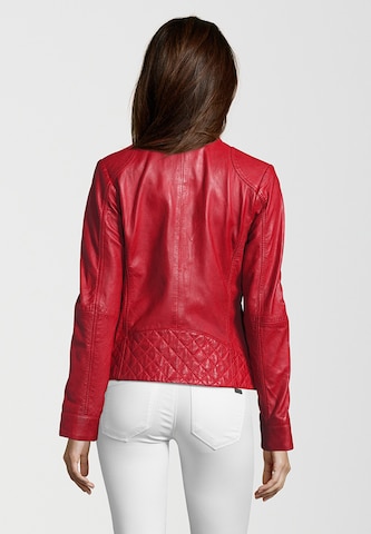 H.I.S Lederjacke 'SAIMINA' in Rot