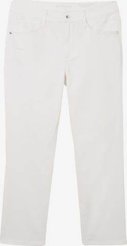 TOM TAILOR Slimfit Jeans 'Alexa' in Wit: voorkant