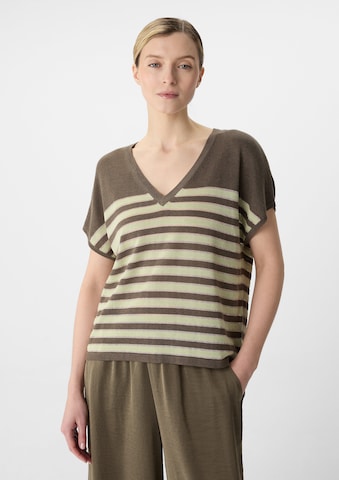 COMMA Sweater in Brown: front