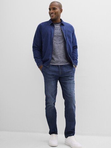 bonprix T-Shirt in Blau