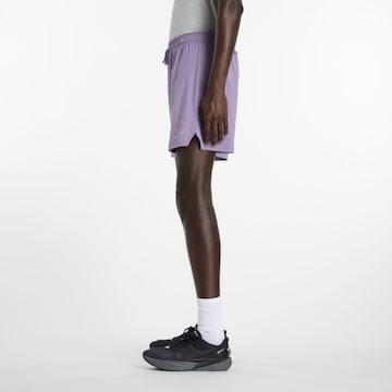 new balance - Regular Calças de desporto 'RC 7' em roxo