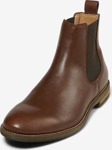 Chelsea Boots Marc O'Polo en marron : devant