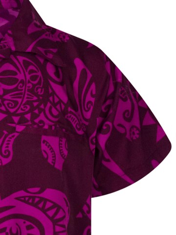 T-Shirt 'Maori Wedding' King Kameha en violet