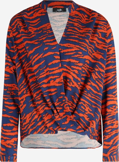 Wallis Blouse in Navy / Orange / Black, Item view