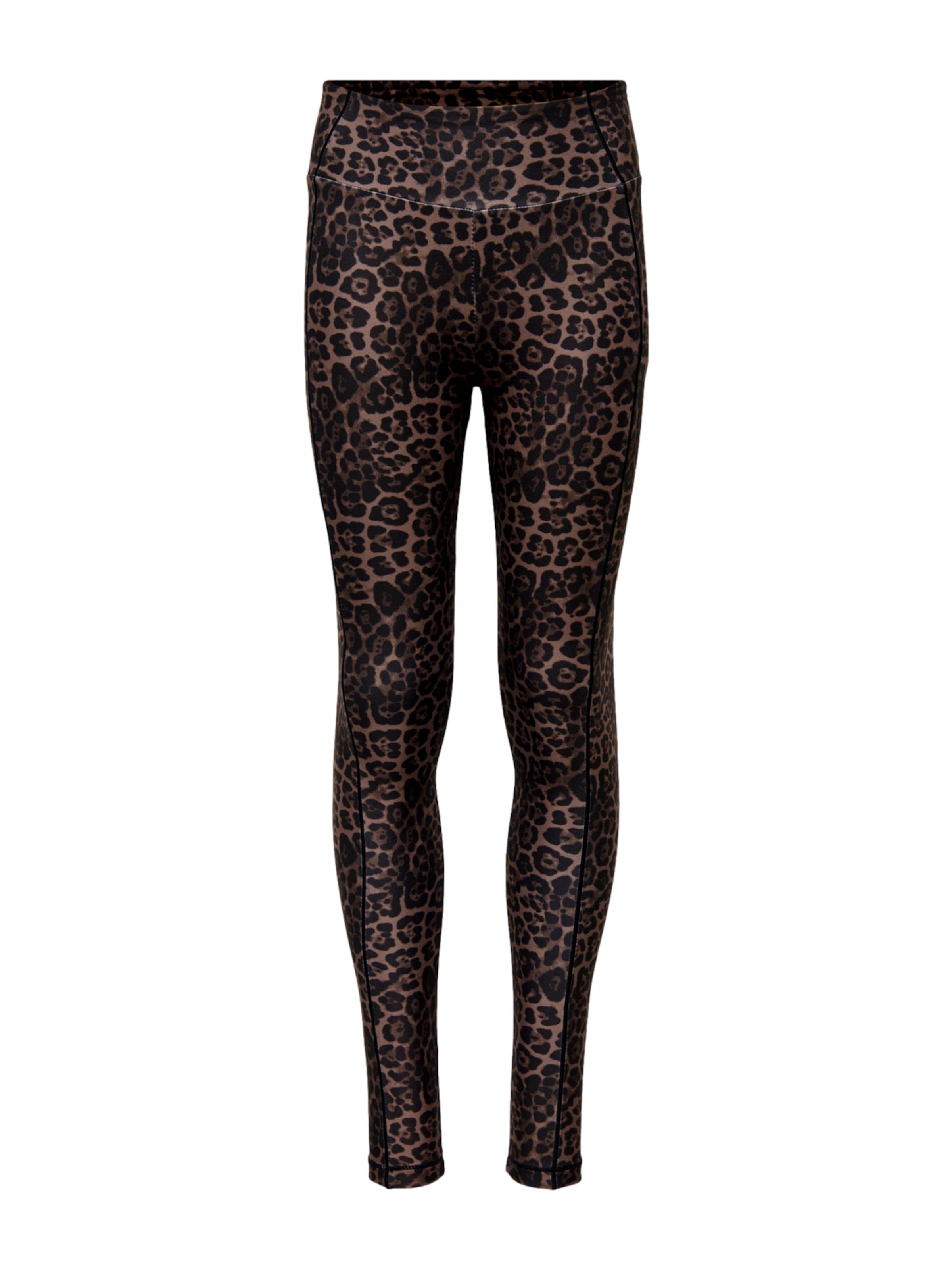 ONLY PLAY Skinny Sportbroek 'ONPRYA-2-MELEO' in Bruin: voorkant