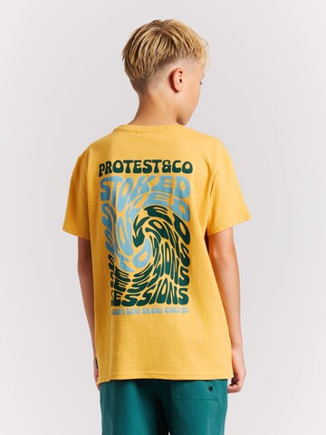 PROTEST Shirt 'PRTBarlow JR' in Gelb