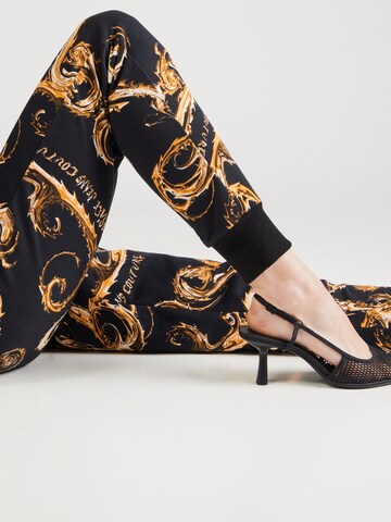 Versace Jeans Couture Tapered Hose in Schwarz