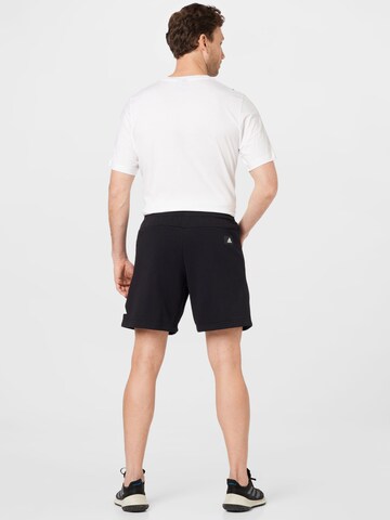 ADIDAS PERFORMANCE Regular Workout Pants in Black