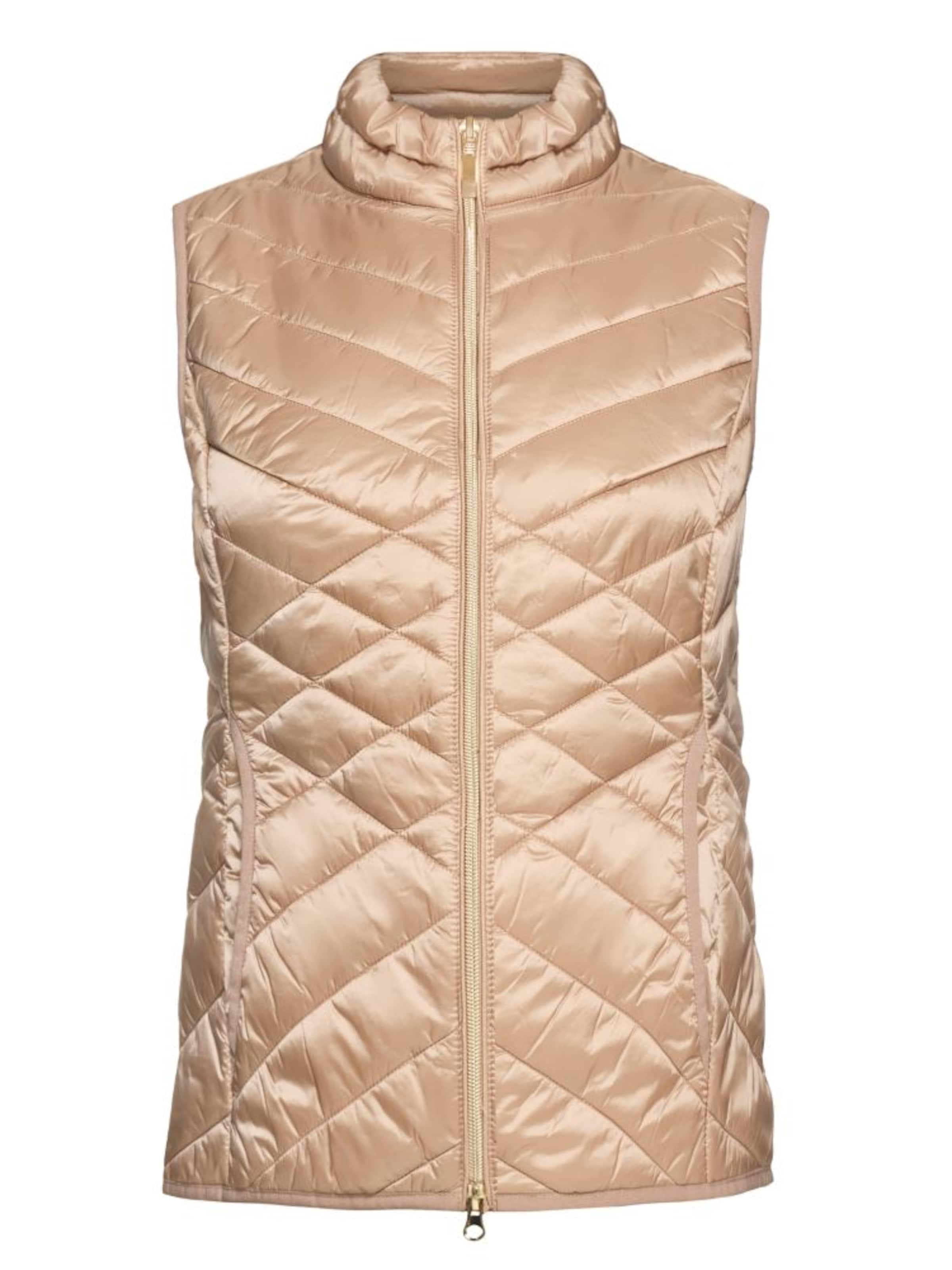 Gilet Betty Barclay en marron : devant