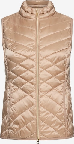 Gilet Betty Barclay en marron : devant